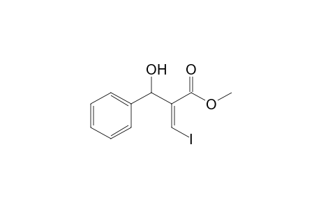 (Z)-2-[hydroxy(phenyl)methyl]-3-iodo-2-propenoic acid methyl ester