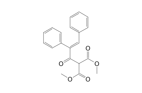 Propanedioic acid, (1-oxo-2,3-diphenyl-2-propenyl)-, dimethyl ester