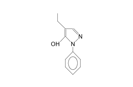 1-Phenyl-4-ethyl-5-hydroxy-pyrazole