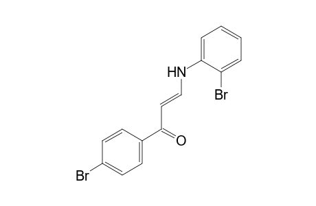 1-(4-Bromo-phenyl)-3-(2-bromo-phenylamino)-propenone