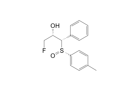 (1S,2S,RS)-3-fluoro-1-phenyl-1-[(4-methylphenyl)sulphinyl]-2-propanol