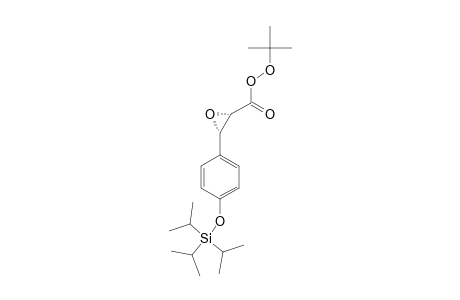 (2R,3S)-3-[4-(TRIISOPROPYLSILANYLOXY)-PHENYL]-OXIRANE-2-CARBOPEROXOIC-ACID-TERT.-BUTYLESTER