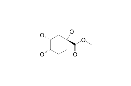 (1R,3R,4S)-1,3,4-trihydroxycyclohexane-1-carboxylic acid methyl ester