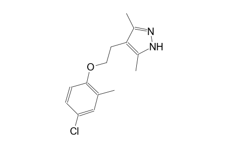 4-[2-(4-chloro-2-methylphenoxy)ethyl]-3,5-dimethyl-1H-pyrazole