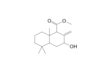 3-Hydroxy-5,5,8a-trimethyl-2-methylene-decahydronaphthalene-1-carboxylic acid, methyl ester