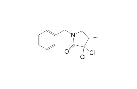 N-Benzyl-3,3-dichloro-4-methylpyrrolidin-2-one