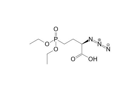 (2R)-Azido-4-(diethoxyphosphoryl)butanoic acid