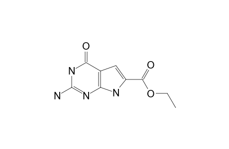 8-ETHOXYCARBONYL-7-DEAZAGUANINE