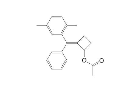 2-((2,5-dimethylphenyl)(phenyl)methylene)cyclobutyl acetate