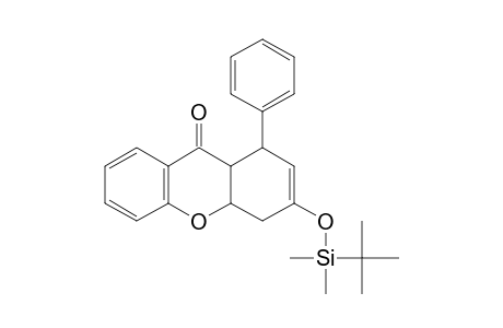 3-[(tert-Butyldimethylsilyl)oxy]-1,4,4a,9a-tetrahydro-1-phenyl-9H-xanthen-9-one