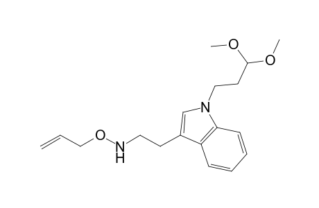 O-Allyl-N-[2-[1-(3,3-dimethoxypropyl)-1H-indol-3-yl]ethyl]hydroxylamine