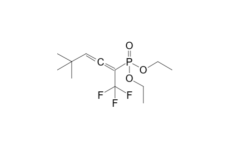 Diethyl 1-trifluoromethyl-4,4-dimethylpenta-1,2-dien-1-ylphosphonate