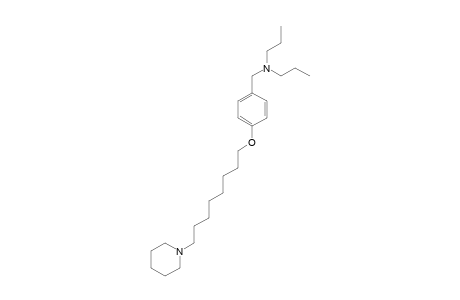 N-[4-[8-(PIPERIDIN-1-YL)-OCTYLOXY]-BENZYL]-N-PROPYLPROPAN-1-AMINE