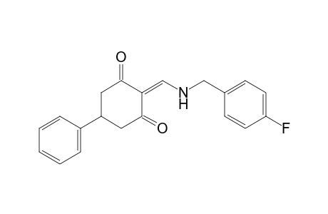 2-([(4-Fluorobenzyl)amino]methylene)-5-phenyl-1,3-cyclohexanedione