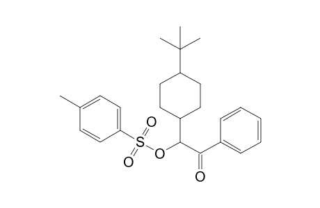 1'-[4"-(t-Butyl)cyclohexyl]-2'-oxo-2'-phenylethyl 4-methylbenzene-1-sulfonate