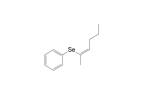 (Z)-2-Phenylselenohex-2-ene