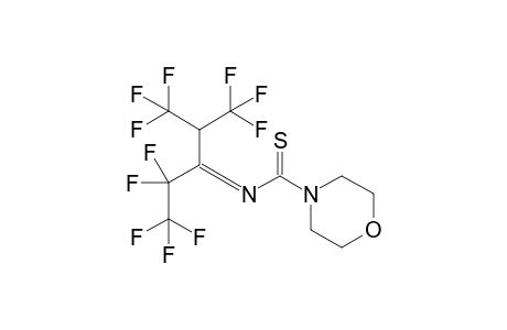 N,N-(3-Oxapentamethylene)-N'-(3,3,3-trifluoro-1-pentafluoroethyl-2-trifluoromethylpropylidene)thiourea