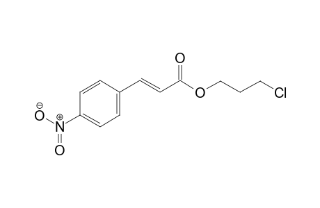 3-Chloropropyl (E)-3-(4-nitrophenyl)acrylate