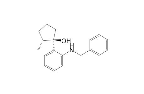 (1R,2R)-1-[2-(benzylamino)phenyl]-2-methyl-cyclopentanol