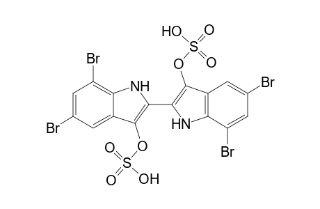 2,2'-Bi(5,7-dibromo-1H-indol-3-yl hydrogen sulfate)