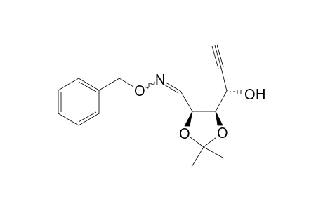 1-[(Benzyloxy)imino]-5,7-dideoxy-2,3-O-isopyopylidene-D-allo-hex-5-yne