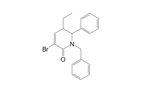 1-Benzyl-3-bromo-5-ethyl-6-phenyl-5,6-dihydropyridin-2(1H)-one
