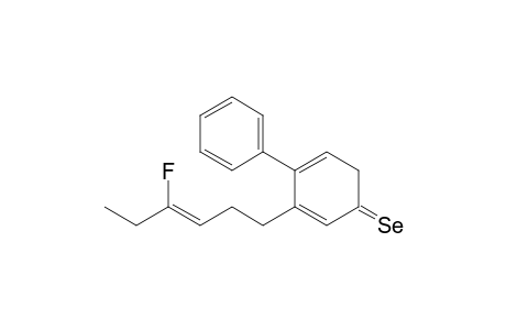 4-Fluorohex-3-enyl p-biphenylselenide