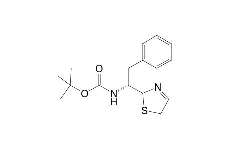 2(R)-[1'(S)-N-(tert-Butoxycarbonyl)amino-2'-phenyl]ethyl-2,5-Dihydro-1,3-thiazole