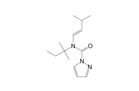 1H-Pyrazole-1-carboxamide, N-(1,1-dimethylpropyl)-N-(3-methyl-1-butenyl)-