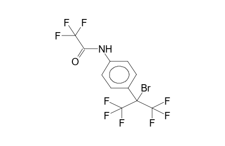 2-BROMO-2-(4-TRIFLUOROACETYLAMINOPHENYL)PERFLUOROPROPANE