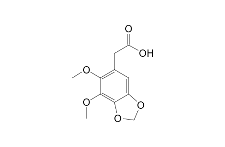 1,3-Benzodioxole-5-acetic acid, 6,7-dimethoxy-