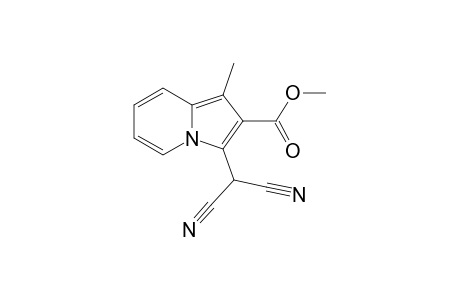 3-Dicyanomethyl-1-methyl-2-methoxycarbonylindolizine