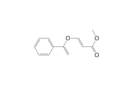 (E)-3-(1-phenylethenoxy)-2-propenoic acid methyl ester
