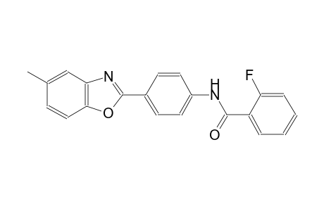 benzamide, 2-fluoro-N-[4-(5-methyl-2-benzoxazolyl)phenyl]-