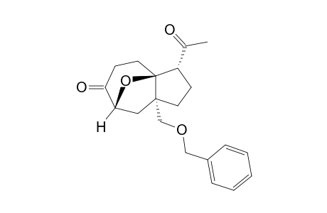 (1S,2R,5S,7R)-2-Acetyl-5-benzyloxymethyl-11-oxatricyclo[5.3.1.0(1,5)]-8-undecanone