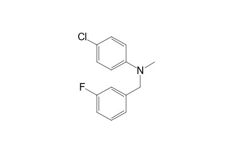 N-Methyl-N-3-fluorobenzyl-4-chloroaniline