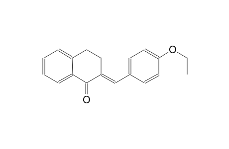 (2E)-2-(4-ethoxybenzylidene)-3,4-dihydro-1(2H)-naphthalenone
