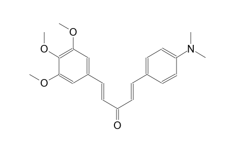 (1E,4E)-1-[4-(dimethylamino)phenyl]-5-(3,4,5-trimethoxyphenyl)-1,4-pentadien-3-one