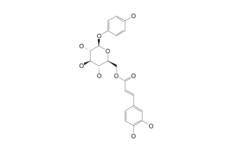 PARA-HYDROXYPHENYL-6-O-TRANS-CAFFEOYL-BETA-D-GLUCOPYRANOSIDE