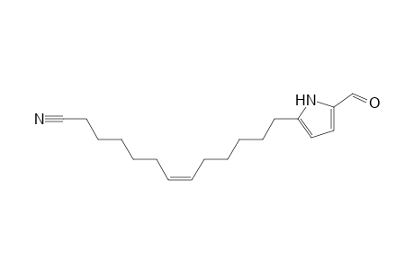 (Z)-13-(5-formyl-1H-pyrrol-2-yl)-7-tridecenenitrile