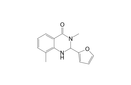 2-(Furan-2-yl)-3,8-dimethyl-2,3-dihydroquinazolin-4(1H)-one