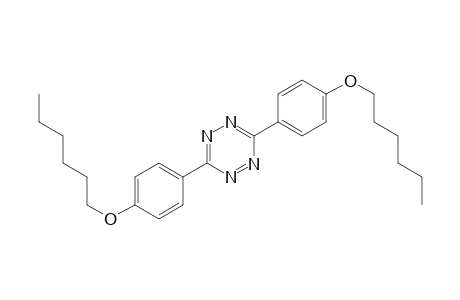 3,6-bis(p-N-hexoxyphenyl)-1,2,4,5-tetrazine