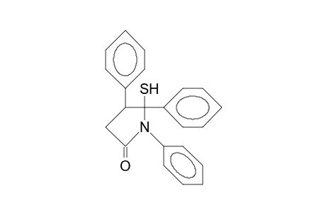 5-Mercapto-1,4,5-triphenyl-pyrrolidin-2-one