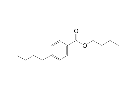 4-Butylbenzoic acid, 3-methylbutyl ester