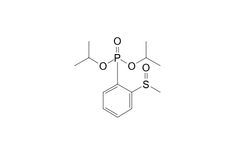 Diisopropyl 2-(methylsulfinyl)phenylphosphonate