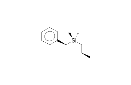 CIS-1,1,4-TRIMETHYL-2-PHENYL-1-SILACYCLOPENTANE