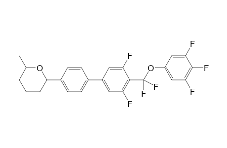 2-[4-[4-[difluoro-(3,4,5-trifluorophenoxy)methyl]-3,5-difluoro-phenyl]phenyl]-6-methyl-tetrahydropyran
