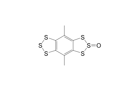 4,8-Dimethylbenzo[1,2-d;4,5-d']bis[1,2,3]trithiole 2-oxide