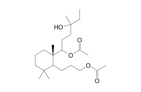 (9S)-8,9-diacetoxy-17-nor-8,9-secolabdan-13-ol