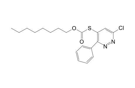 3-Phenyl-6-chloro-pyridazinyl-(4)-N-octylthiocarbonate